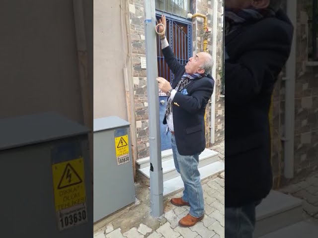 TRADAŞ Elektrik dağıtım şirketinin Aydınlatma direklerindeki Anti Stick özelliğinin test edilmesi